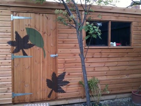 shed progress