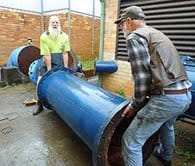 L big pipes