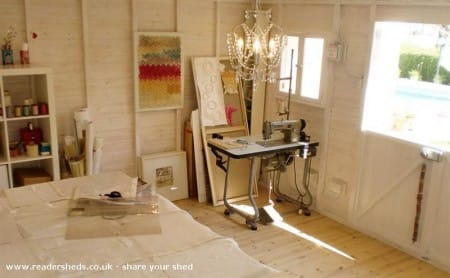 The shed with the chandelier, Cyprus