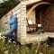 Kevin McCloud outside his shed